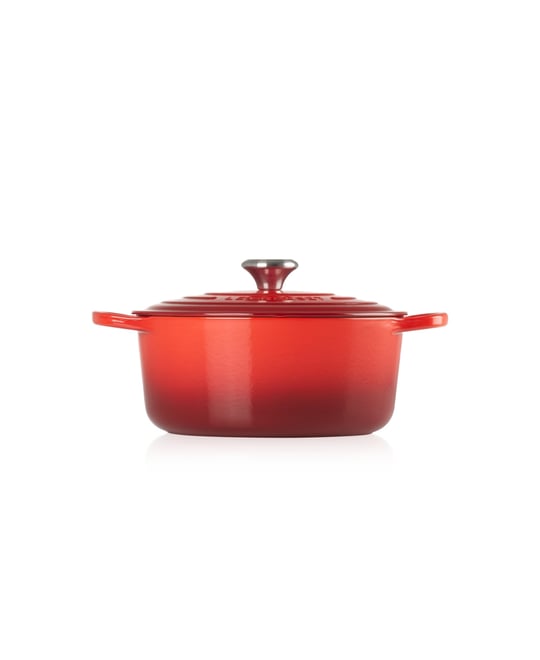 Signature Enameled Cast Iron 5.5 Qt. Round Dutch Oven