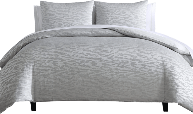 Illusion 3 Piece Duvet Cover Set, Queen