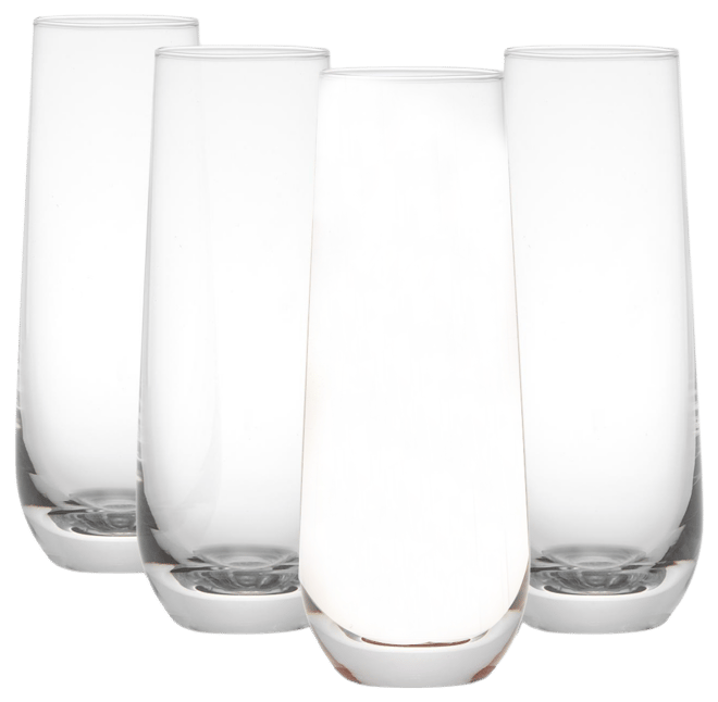 Milo Stem Less Champagne Flutes