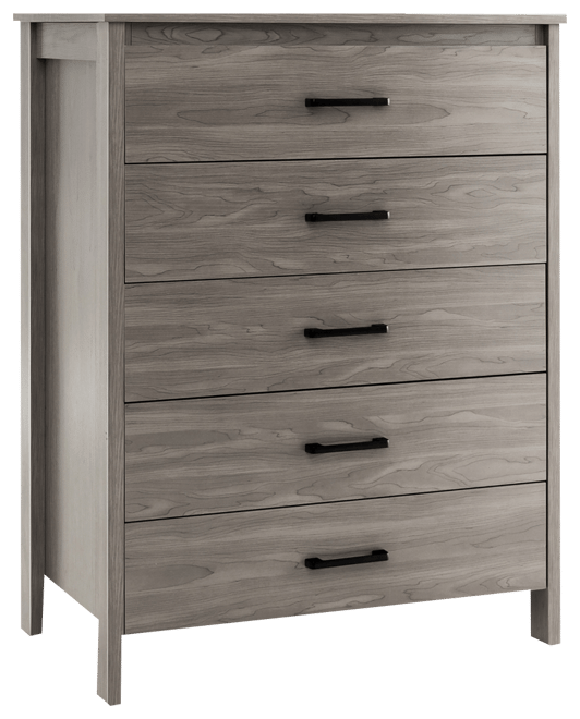 Modern 5 Drawer Chest Storage Dresser Cabinet with Metal Handles