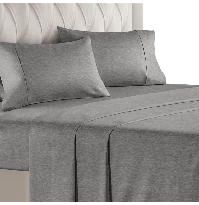4 Piece Deep Pocket Microfiber (Muted, Vibrant, Heathered) Sheet Set