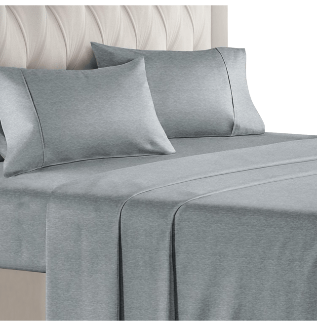 4 Piece Deep Pocket Microfiber (Muted, Vibrant, Heathered) Sheet Set
