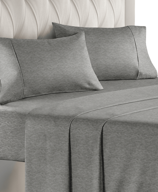 4 Piece Deep Pocket Microfiber (Muted, Vibrant, Heathered) Sheet Set