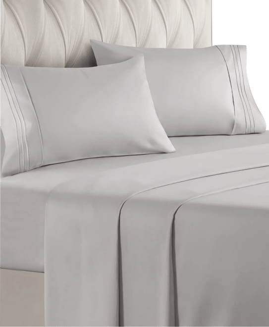 4 Piece 100% Cotton 400 Thread Count Sheet Set