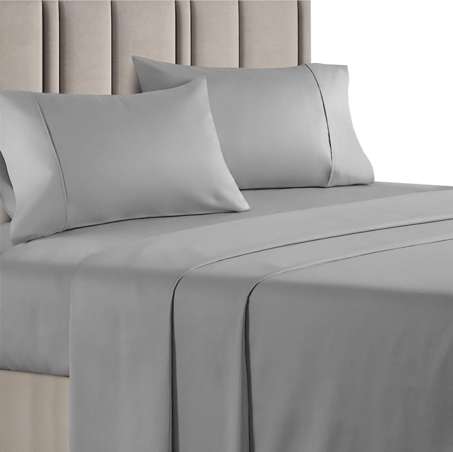 4 Piece 100% Cotton 400 Thread Count Sheet Set
