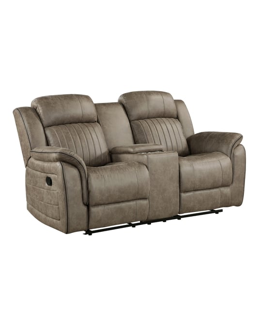 White Label Lola 74" Double Reclining Loveseat