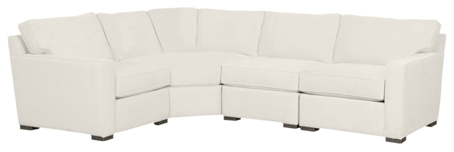 Radley Fabric 4-Piece Sectional Sofa, Created for Macy's