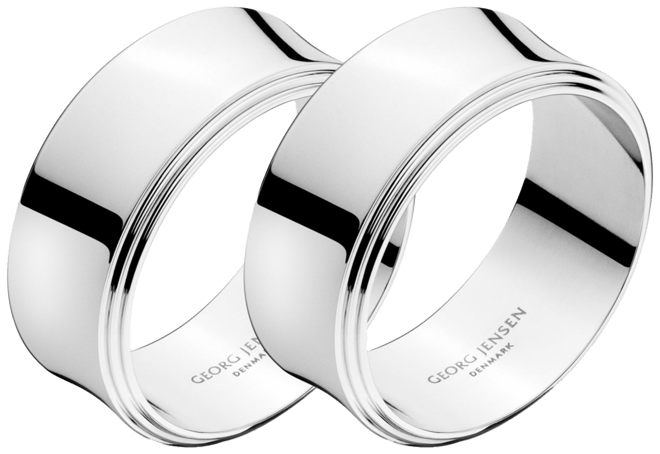 Pyramid Napkin Ring, 2 Piece