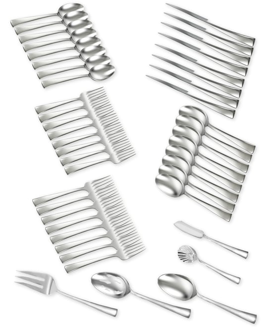 J.a. Henckels Twin Brand Bellasera 18/10 Stainless Steel 45-Pc. Flatware Set, Service for 8