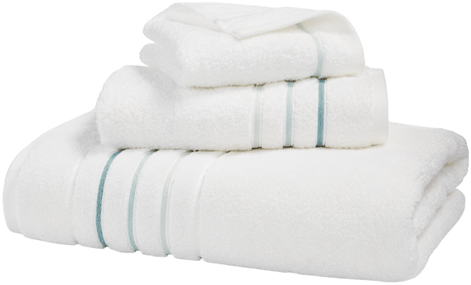 Ultimate MicroCotton Borderline Bath Towel, 30" x 56", Exclusively at Macy's