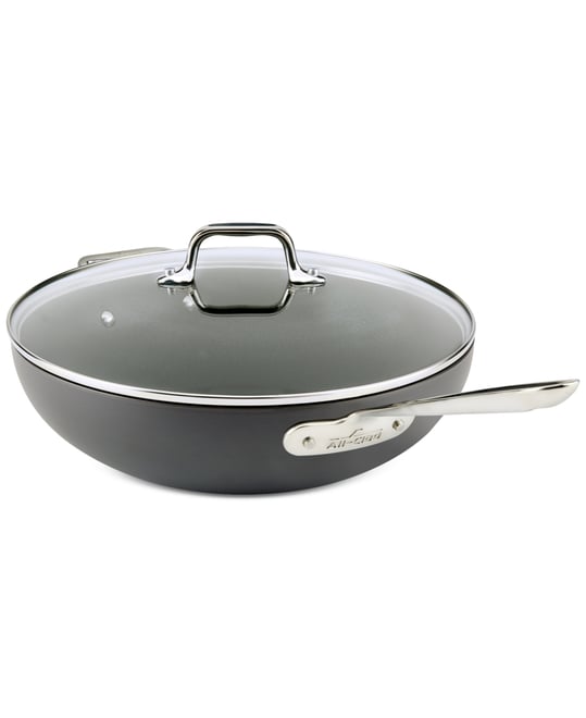Hard Anodized 12" Chefs Pan with Lid