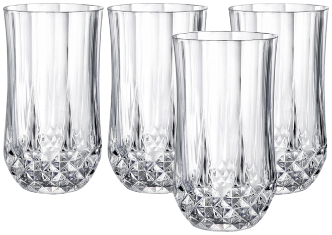 Longchamp Cristal D'Arques 10oz Stemless Wine Glass, Set of 12 - Macy's in  2023