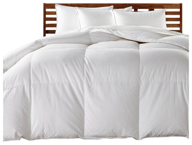 European White Goose Down Medium Weight Hypoallergenic UltraClean Down Comforter, Full/Queen, Exclusively at Macy's