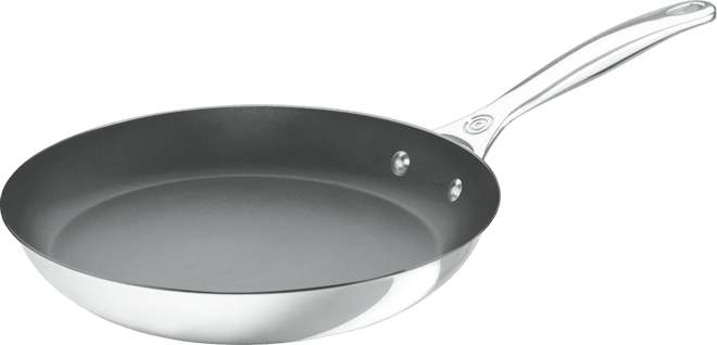 8" 3-Ply Stainless Steel Nonstick Frying Pan