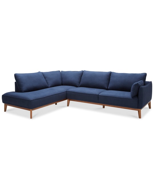 Macy s Jollene 113 2 pc. Fabric Sectional