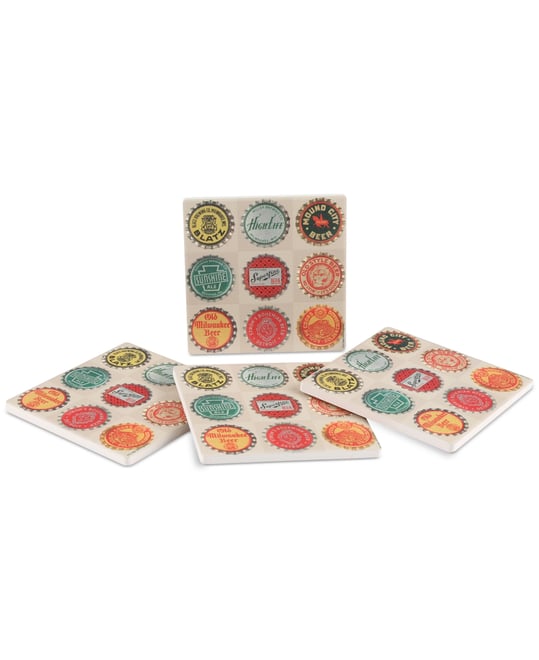 Cheers 4-Pc. Coaster Set