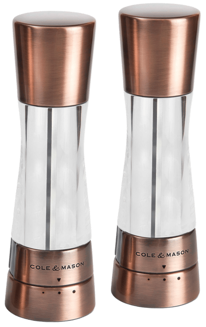 Cole & Mason Derwent Copper Salt & Pepper Grinder Set - Macy's