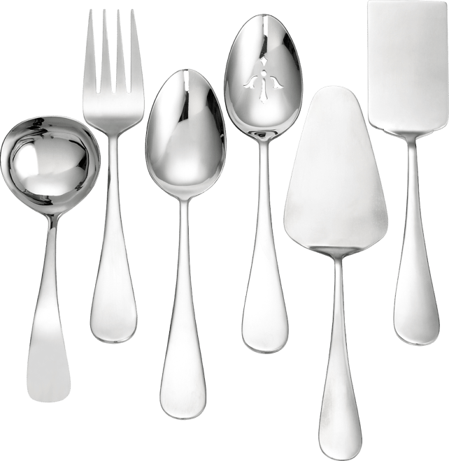 Living Flatware, 6 Piece Serving Set