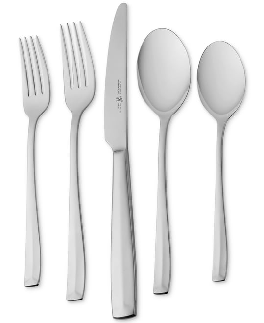 TABLE 12 50-Piece 18/10 Stainless Steel Flatware Set (Service for