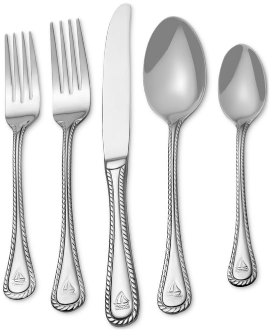 Nautical 20-Pc. Flatware Set, Service for 4