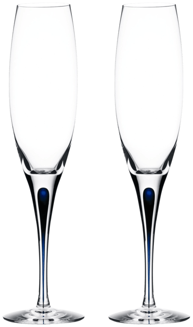 Intermezzo Blue Set of 2 Flutes