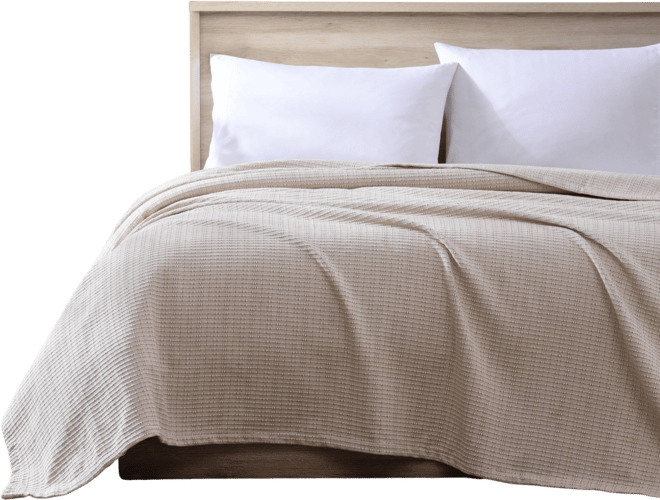 Home Woven Cotton Reversible Blanket, King