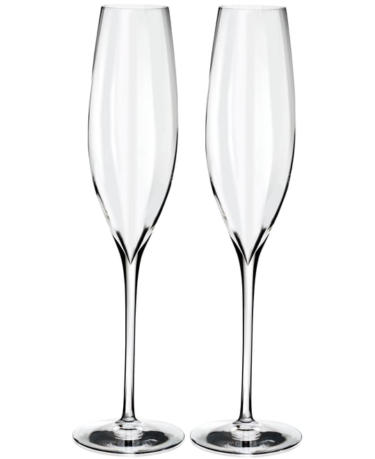 Elegance Optic Flute 8 oz, Set of 2