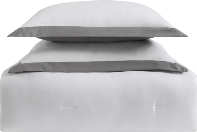 Everyday Hotel Border 7-Pc. Duvet Cover Set, Full/Queen