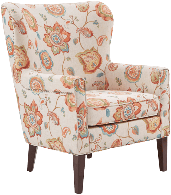 Colette Accent Wingback Chair