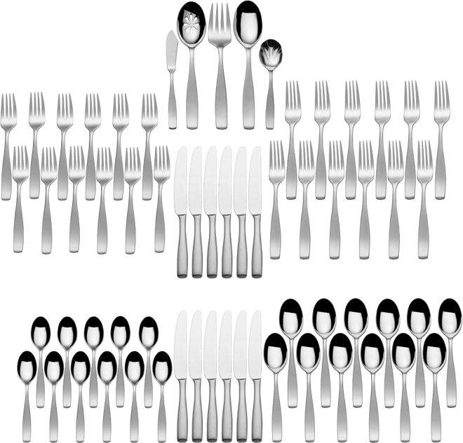 Satin Loft 65 Pc Set, Service for 12