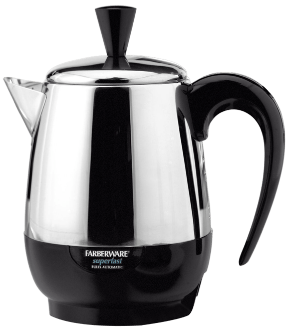 Farberware 2-4 Cup Electric Percolator, Stainless Steel, FCP240 - Macy's