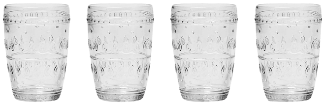 Fez Highball Glasses, Set of 4