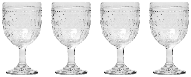 Fez Wine Glasses, Set of 4