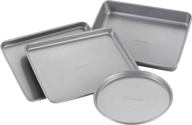 Nonstick 4-Piece Toaster Oven Set