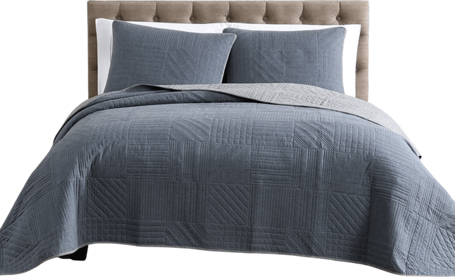 Hidden Lake 3-Pc. Quilt Set, King