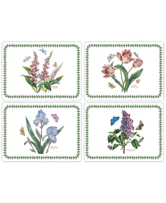 Botanic Garden Placemats, Set of 4