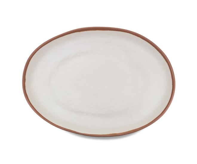 Potter Terracotta Melaboo Oval Platter