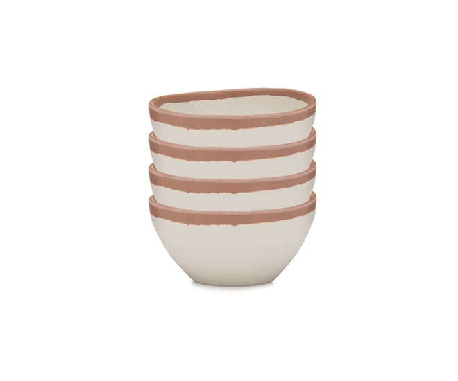 Potter Terracotta Melaboo 4-Pc. Dip Bowl Set