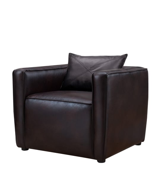 Charlie Modern Vinyl Accent Chair