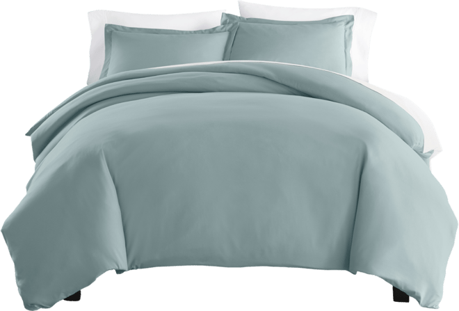 Double Brushed Solid Duvet Cover Set, Twin/Twin Xl