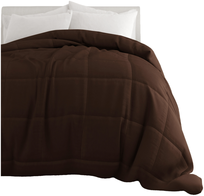All Season Lightweight Solid Down Alternative Comforter, King/California King