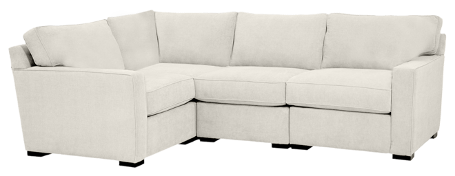 Radley Fabric 4-Pc. Sectional Sofa with Corner Piece, Created for Macy's