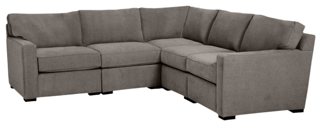 Radley Fabric 5-Pc. Sectional Sofa with Corner Piece, Created for Macy's