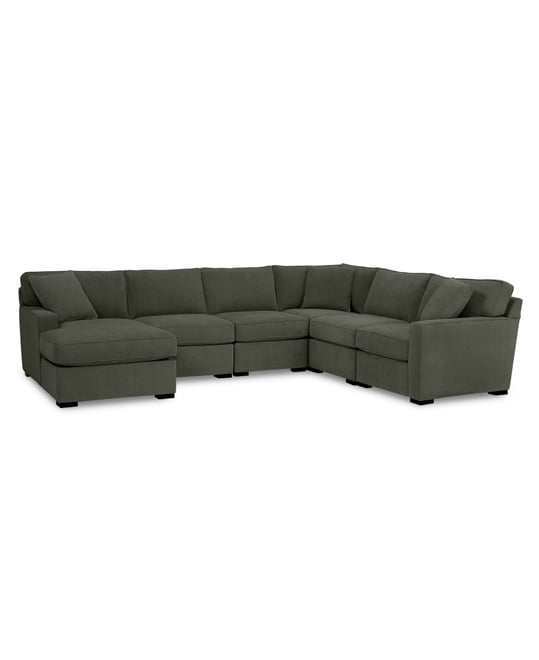 Radley Fabric 6-Pc. Chaise Sectional with Corner, Created for Macy's