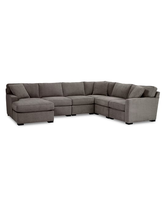 Radley Fabric 6-Pc. Chaise Sectional with Corner, Created for Macy's