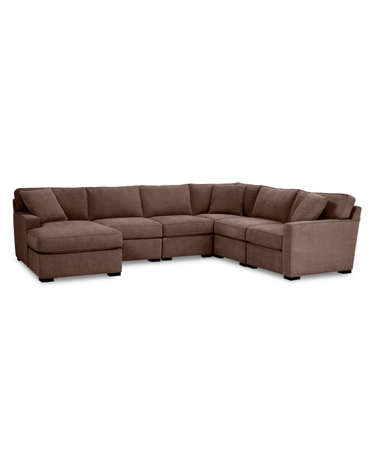 Radley Fabric 6-Pc. Chaise Sectional with Corner, Created for Macy's