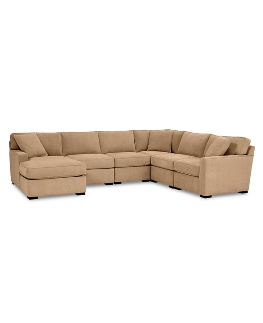 Radley Fabric 6-Pc. Chaise Sectional with Corner, Created for Macy's
