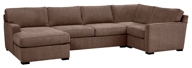 Radley 4-Pc. Fabric Chaise Sectional Sofa with Corner Piece, Created for Macy's