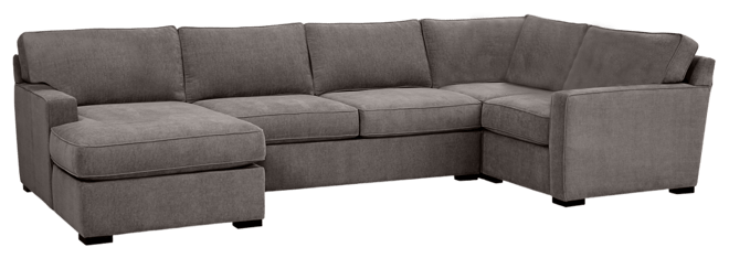 Radley 4-Pc. Fabric Chaise Sectional Sofa with Corner Piece, Created for Macy's