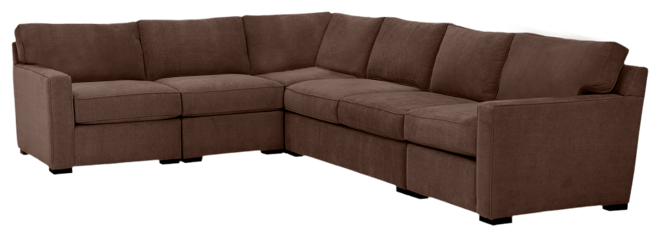 Radley 5-Pc. Fabric Sectional Sofa, Created for Macy's